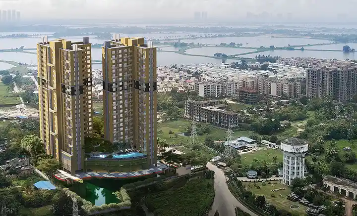 Apartments in Rajarhat, Kolkata, Rajarhat Kolkata - photo 1