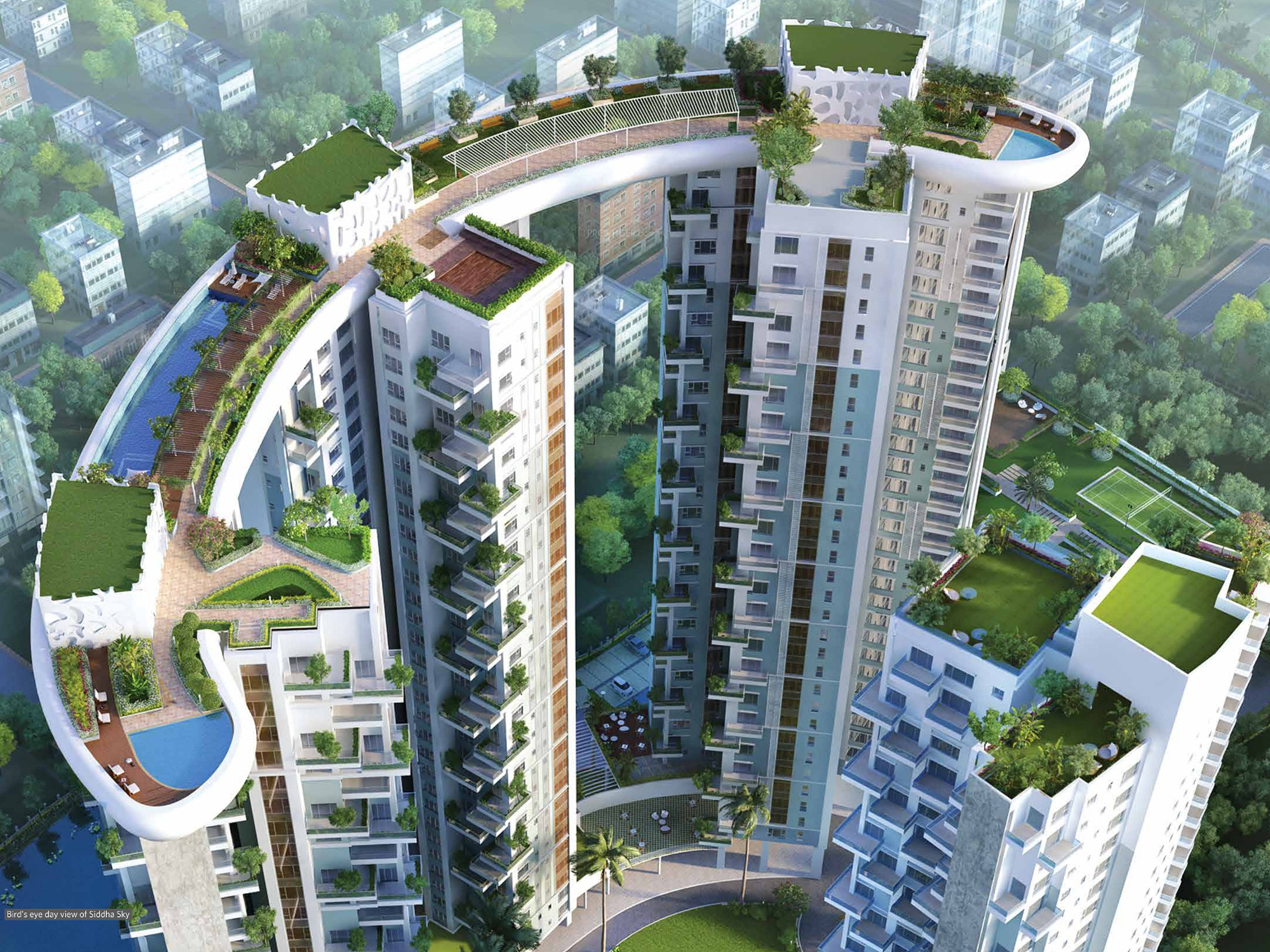 SIDDHA SKY BLU, Canal South Road