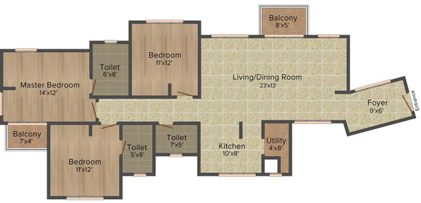 Tata Eden Court Primo, Action Area II, New Town Kolkata - photo 3